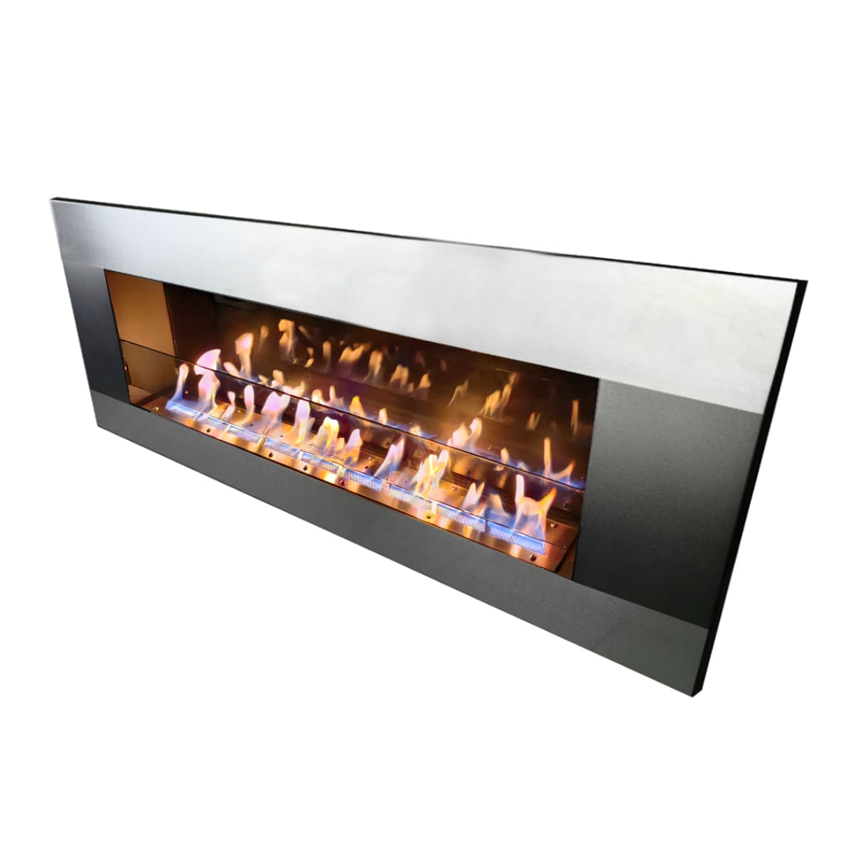 Биокамин "Русский огонь" Модерн 1500V встраиваемый с защитным и декоративным стеклом по цене 56 150 руб.