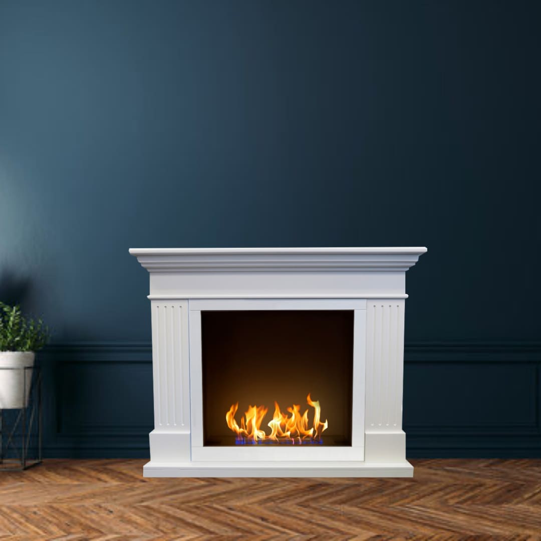 Биокамин в портале "Русский огонь" Турин с декоративным стеклом (стемалитом) по цене 77 000 руб.