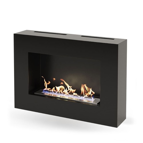 Биокамин "Русский огонь" Лофт 650N настенный с декоративным стеклом (стемалитом)