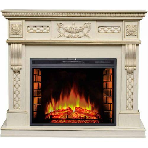 Corsica Lux (дуб белый с золотом)+Crystal 29 FX