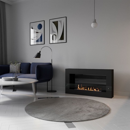 Биокамин SteelHeat WALL GRAND 1200 черный Биокамин SteelHeat WALL GRAND 1200 черный по цене 43 890 руб.