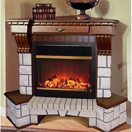 Экстер угловой (светлый дуб)+Jupiter Brass Экстер угловой (светлый дуб)+Jupiter Brass