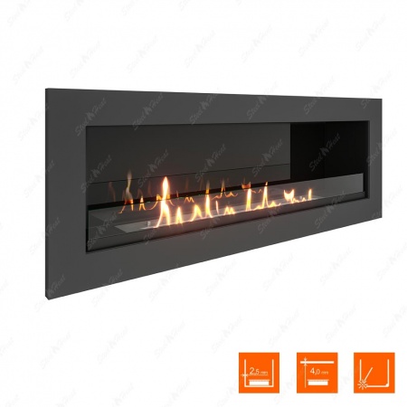 Биокамин SteelHeat ONE 1100 стекло + стемалит Биокамин SteelHeat ONE 1100 стекло + стемалит по цене 52 400 руб.