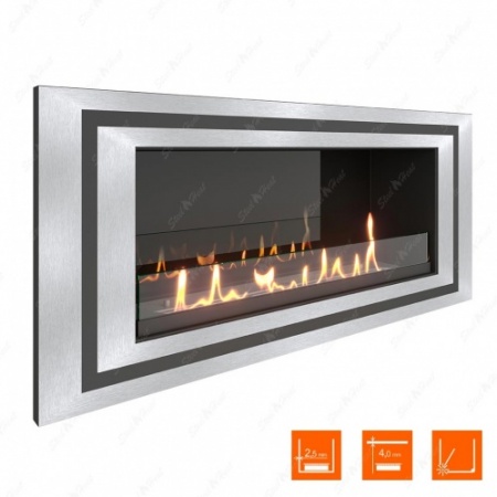 Биокамин SteelHeat LONG-D 900 XL стекло + стемалит Биокамин SteelHeat LONG-D 900 XL стекло + стемалит по цене 47 136 руб.