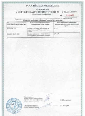 
Газовая топка Vero Design NI G2 D