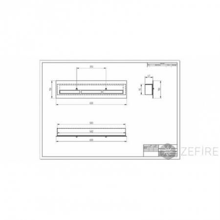 Прямоугольный контейнер ZeFire 600 с крышкой внутри Прямоугольный контейнер ZeFire 600 с крышкой внутри по цене 23 500 руб.