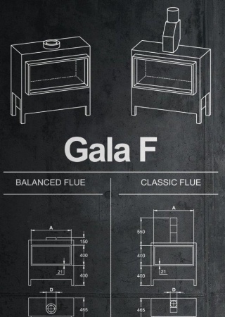Газовая топка Vero Design GA 6 F 
Газовая топка Vero Design GA 6 F