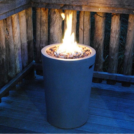 Газовый камин Round Grey Газовый камин Round Grey