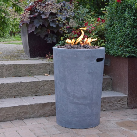 Газовый камин Round Grey Газовый камин Round Grey