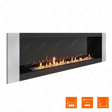 Биокамин SteelHeat LONG-V 1800 стемалит Биокамин SteelHeat LONG-V 1800 стемалит по цене 72 900 руб.