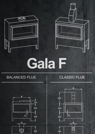 
Газовая топка Vero Design GA 5 F