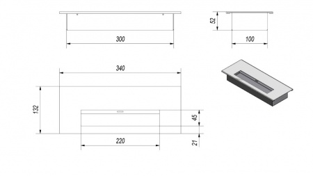 Биокамин Kratki MISA белый по цене 