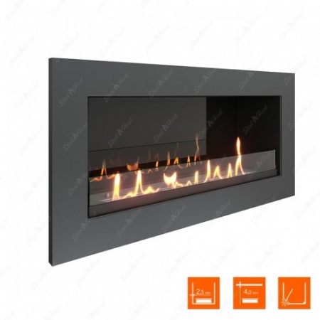 Биокамин SteelHeat ONE 800 XL стекло + стемалит Биокамин SteelHeat ONE 800 XL стекло + стемалит по цене 38 496 руб.