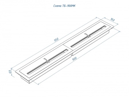 Топливный блок GOOD FIRE 900 МУ по цене 42 020 руб.