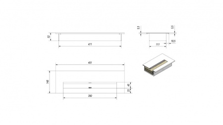 Биокамин Kratki CHARLIE TUV сатин Биокамин Kratki CHARLIE TUV сатин по цене
