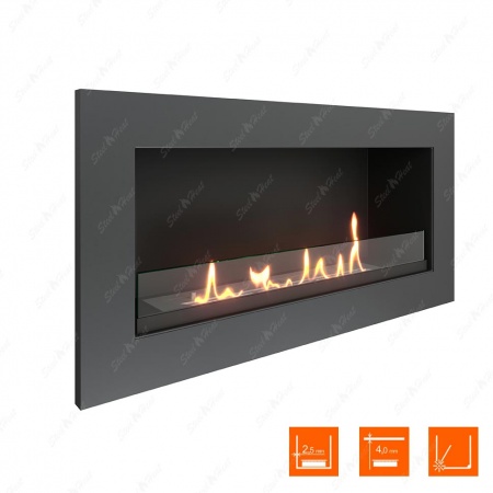 Биокамин SteelHeat ONE 800 стекло Биокамин SteelHeat ONE 800 стекло по цене 31 200 руб.