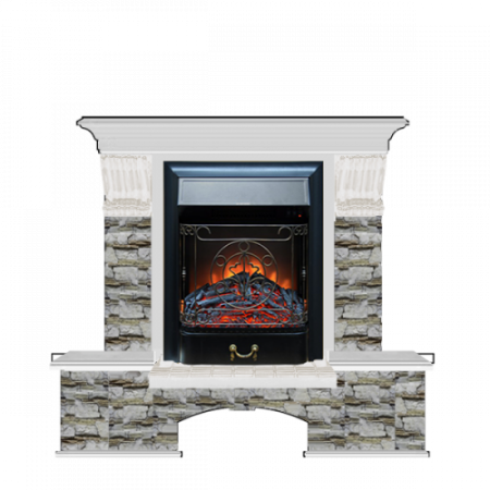 Бостон К Алтай (беленый дуб)+Majestic Black