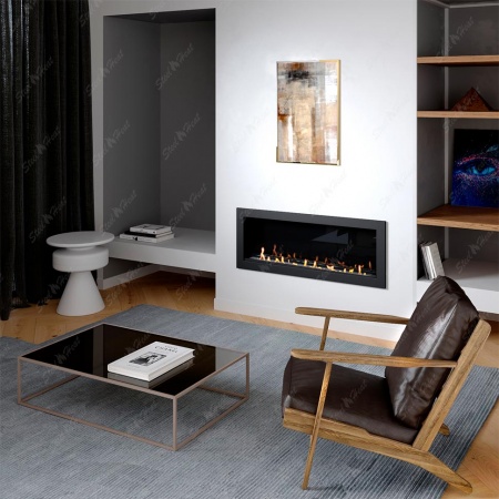 Биокамин SteelHeat ONE 1400 XL стекло Биокамин SteelHeat ONE 1400 XL стекло по цене 55 200 руб.