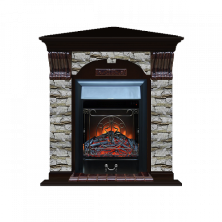 Арочный Алтай угловой (венге)+Majestic Black Арочный Алтай угловой (венге)+Majestic Black