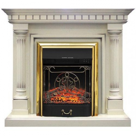 Dallas (слоновая кость с патиной)+Majestic FX Brass